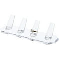 thumbnail image 2 of Plymor Clear Acrylic Ring Finger Display, Four, 6.875" W x 2" D x 1.75" H (6 Pack), 2 of 2