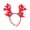 Red, variant on Christmas Cute Antlers Headband Add To The Festive Atmosphere Party Decoration