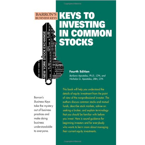 Pre-Owned Barron's Business Keys: Keys to Investing in Common Stocks (Edition 4) (Paperback)