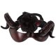 thumbnail image 1 of Masquerade Props Horned Mask For Masquerade Ball Adults Plastic Floral Design 1Set, 1 of 5