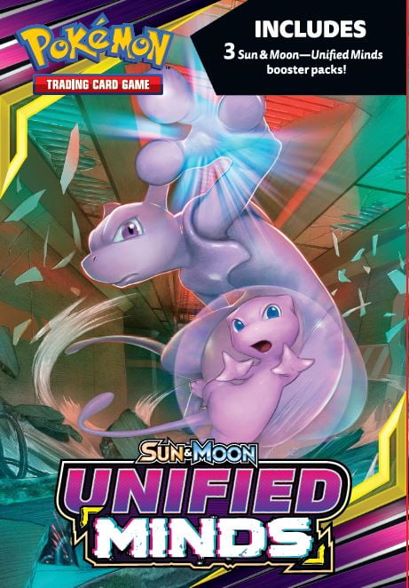 Pokemon Sun and Moon Unified Minds Booster Card Pack Pack of 3 for sale online 