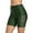 Dark Green, variant on Womens Hollow Out Swim Shorts High Waisted Short Swim Shorts Black Swim Capri Pants