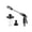Black, variant on High Pressure Foam Sprayer for Garden Hose,Foam Gun Car Wash Sprayer with 3.5oz/100cc Plastic Soap Dispenser Bottle,Adjustable Nozzle Gardening,Solar Panel Cleaning,Pet Showering