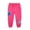 Rose Red, variant on Bellafa Toddler Girls Cotton Sweatpants Embroidery Prints Drawstring Waist Casual Joggers Pants for Kids 2-7Y