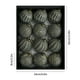 thumbnail image 3 of Adornos navideños, adornos navideños, regalos navideños, bolas navideñas antiguas de 8 cm, adorno decorativo para árbol de Navidad, bolas navideñas de PVC, 3 of 7