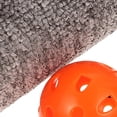 thumbnail image 3 of IBASETOY Scratching Toy Cat Scratcher Circle Grey Cloth Fabric 1Pack Indoor Use Pet Supplies, 3 of 5