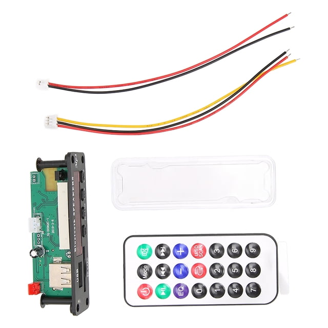 Apoyo de la junta decodificadora Tarjeta de Almacenamiento USB FM MP3 Módulo de Decodificación Wma Con Pantalla LED Pantalla