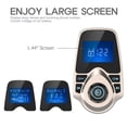 thumbnail image 3 of Transmisor FM Bluetooth para coche Nulaxy KM18 con pantalla de 1,44 pulgadas, 3 of 7