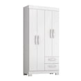 thumbnail image 1 of Ropero Closet Moderno 4 Puertas y 2 Cajones NT6010 Blanco, 1 of 4