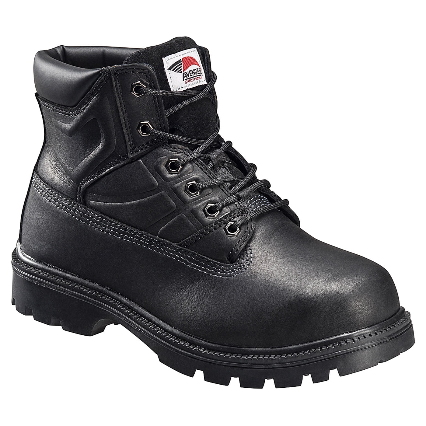 steel toe met guard work boots