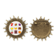 thumbnail image 1 of Pin de gancho de metal Unbranded M broche ilustracion de dibujos animados patron forma de sol, 1 of 3