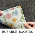 thumbnail image 6 of Pioneer Flower Floral Print Pattern Door Rugs,Washable Non Slip Door Mats Indoor,Decorative Door Mats,Entry Mat Indoor for Entrance,Bedroom,Kitchen,Bathroom,20"x32", 6 of 6