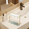 thumbnail image 2 of Caja de almacenamiento Matsuzay multicapa organizador de perfumes y joyas Doble Capa Blanco, 2 of 6