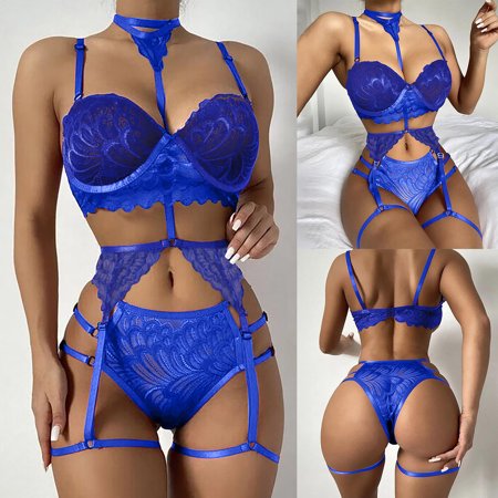 

WTN Ring Sleepwear Lingerie Steel Underwear Pajamas Fashion Lace Garter
