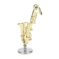 thumbnail image 3 of Saxofón Mini para casa de muñecas 1:6, instrumentos musicales en miniatura exquisitos y vívidos con Base para niños, juguete de decoración, regalo, 3 of 14