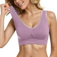 thumbnail image 3 of Women Casual Hollow Out Sport Bra - Breathable No Steel Ring Underwear, 3 of 5