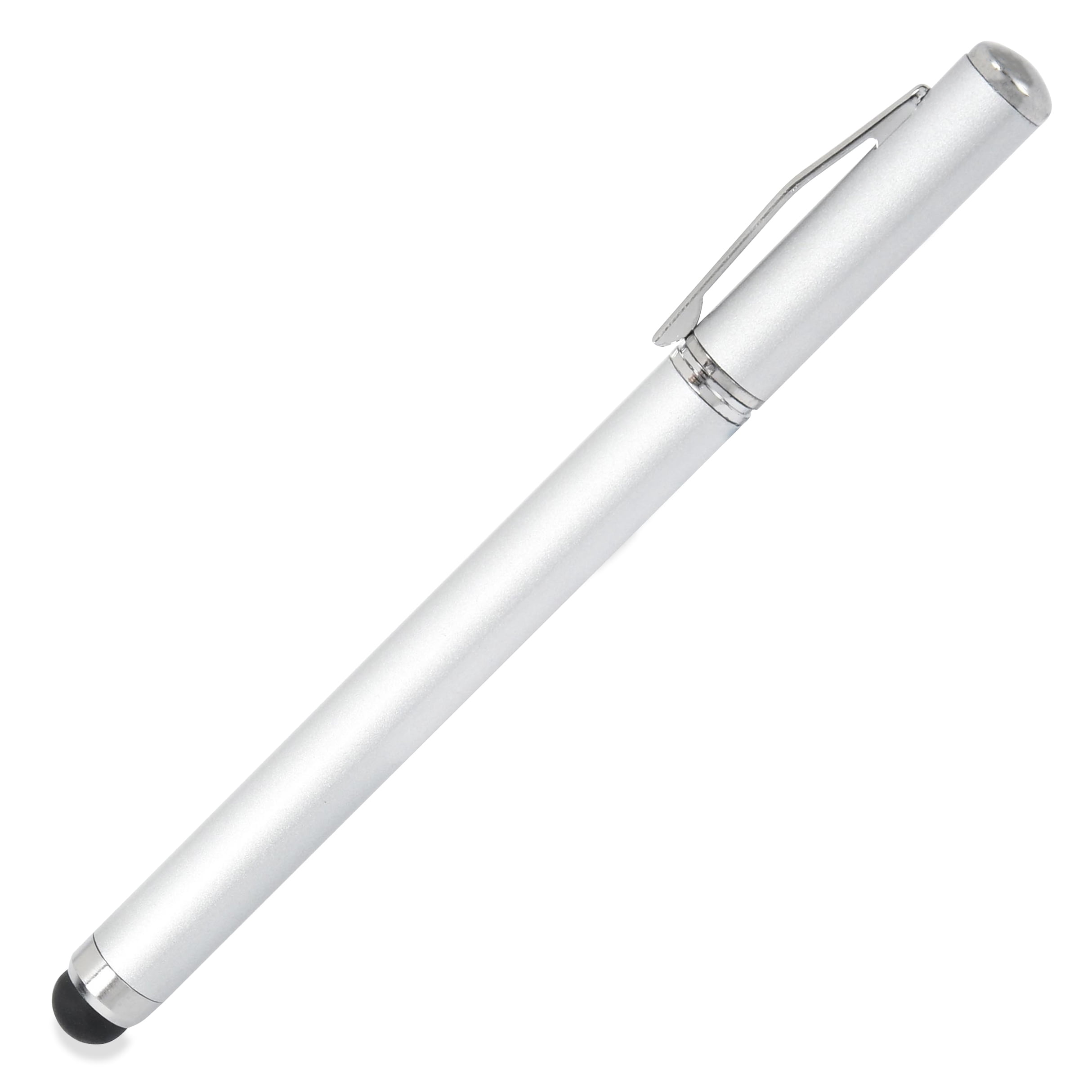 onn. 3-Piece Stylus Set, White/Black/Grey