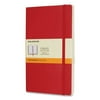 Classic Softcover Notebook, 1 Subject, Narrow Rule, Scarlet Red Cover, 8.25 X 5, 192 Sheets | Bundle of 2 Each