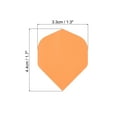 thumbnail image 2 of Uxcell Dart Flights, 6 Pack PET Standard Darts Accessories Orange, 2 of 5
