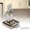 thumbnail image 4 of Reusable Drawer Lock, Cabinet Locks, Zinc Alloy Anti-Theft Display Cabinet For Office For Household Furniture, 4 of 8