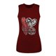 thumbnail image 4 of Camiseta sin mangas con cuello redondo y letras a la moda de verano para mujer, blusa, jersey Pompotops  lopia993284, 4 of 5