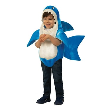 Baby Shark Singing Daddy Shark Costume for Babies by Rubies, 6-12 months