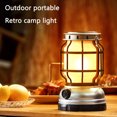 thumbnail image 4 of Hanging Solar Camping Lanterns USB Rechargeable LED Camping Lamp Waterproof Hanging Tent Light for Hiking Camping, 4 of 8