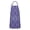 Purple Ethnic Geometric, variant on Yellow Geometric Boho Pattern Apron-Garden Aprons for Women with Pockets-Cotton Linen Waterproof Kitchen Cooking Gardening Aprons Adjustable for Kitchen,Cooking,BBQ and Salon 33x27 Inch