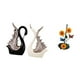 thumbnail image 5 of Escultura De Cerámica De Cisne Y Girasol, Adorno De Escritorio, Estante Para Chimenea, Dispensador De Toallas De Papel, Soporte Vertical Antideslizante Para Pañuelos, Estante Para El Hogar, 5 of 8