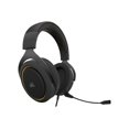 thumbnail image 3 of CORSAIR Gaming HS60 PRO SURROUND - Headset - full size - wired - USB, 3.5 mm jack - yellow, 3 of 11