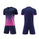 thumbnail image 2 of Odeerbi Niños Niñas Malla Rápido Seco Uniforme de Fútbol Set Gradiente Camiseta Shorts Respirable Ropa Deportiva Atlética Para 5-15 Años, 2 of 6