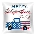 Kakina CMSX 4th of July Decorations Pillow Covers 18x18 inch