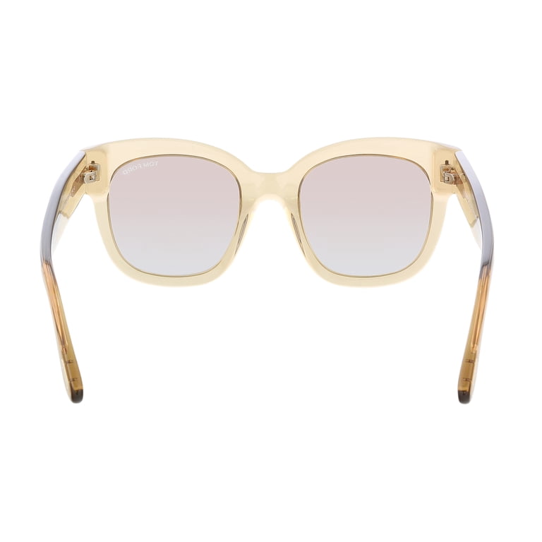 Tom Ford Beatrix Square Sunglasses FT0613 45F Transparent  display picture 3