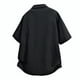 thumbnail image 4 of pstuiky Camisa de manga corta para hombre, Camisa informal de verano con solapa y botones, color liso, para hombre camisas casuales para hombre xl, 4 of 6