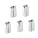 thumbnail image 1 of 5 Ganchos De Pared Individuales, Adornos De Pared, Resistentes, Decorativos, Plegables, Plateados. Plata, 1 of 10