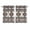Brown Grey, variant on Sage Green Boho Kitchen Curtains 72 Inch Length, Southwestern Ethnic Aztec Retro Geometric Grommet Top Bedroom Living Room Curtains, Light Filtering Cafe Curtain Drapes 2 Panels Set 104''x72''