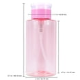 thumbnail image 2 of Pana High Quality 10 oz Liquid Pump Dispenser - Pink (2 Bottles), 2 of 4