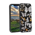 thumbnail image 1 of Compatible with iPhone 12 Pro Phone Case, Butterflies 72 Case Men Women, Flexible Silicone Shockproof Case for iPhone 12 Pro, 1 of 1