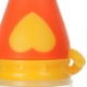 thumbnail image 3 of Baby Fruit Teething Feeder Safety Soothing Food Dispensing Food Grade Silicone Baby Fruit Feeder L Orange, 3 of 4