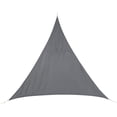 thumbnail image 1 of Triangle Canopy Shade Sail, 2 x 2 x 2 M Grey High-Density Polyethylene Sun Shade for Outdoor Activities, Privacy Safe Space With Curve Edge Design, 1 of 5
