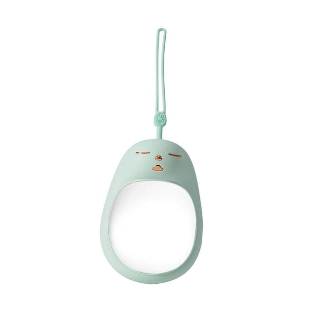 Calentador de manos eléctrico shamjiam ergonómico con luz decorativa verde