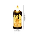 thumbnail image 3 of Lámpara de vela decorativa para Halloween, luz de noche pequeña para Halloween, colgante de escritorio, adornos de paisaje de Halloween, regalos de Halloween, 3 of 5