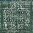 thumbnail image 1 of Ahgly Company Indoor Square Mid-Century Modern Light Slate Gray Area Rugs, 3' Square, 1 of 6
