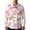 Pink, variant on Atogsazn Mens Valentine's Day Shirts Casual Hearts Printed Long Sleeve Button Up Shirt Work Bussiness Tops Wine XL Fashion