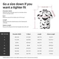 thumbnail image 3 of PAYOHTO Vampire Bat Mens Hawaiian Casual Short-sleeved Shirt Tropical Summer Beach Button Down Shirts, 3 of 7