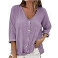 thumbnail image 2 of Karight Long Sleeve Shirts for Women Fall Fashion 2025 Dressy Casual Blouses, 2 of 7
