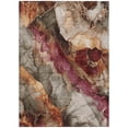 thumbnail image 2 of Addison Rugs Chantille Indoor/Outdoor Transitional Floral Khaki Machine Washable Rectangle Rug, 8' x 10', 2 of 8