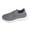 Grey, variant on Casual Heels for Women Comfortable for Theater & Show Women's Casual Shoes Everyday Wear Breathable Mesh Design Comfortable Flat Sole Ideal Spring And Summer Stylish And Versatile Relaxed Outfits
