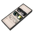 thumbnail image 6 of Sunglasses Holder Organizer Eyeglass Storage Case for Desktop Drawer Dresser Black, 6 of 8