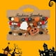 thumbnail image 5 of Pulsera de Halloween Pulsera gótica de cuentas con capas y elástica | Amuleto de calavera de murciélago fantasma fantasma y murciélago apilable | Polímero metálico | Multicolor | 1 Pack | Regalo de, 5 of 6